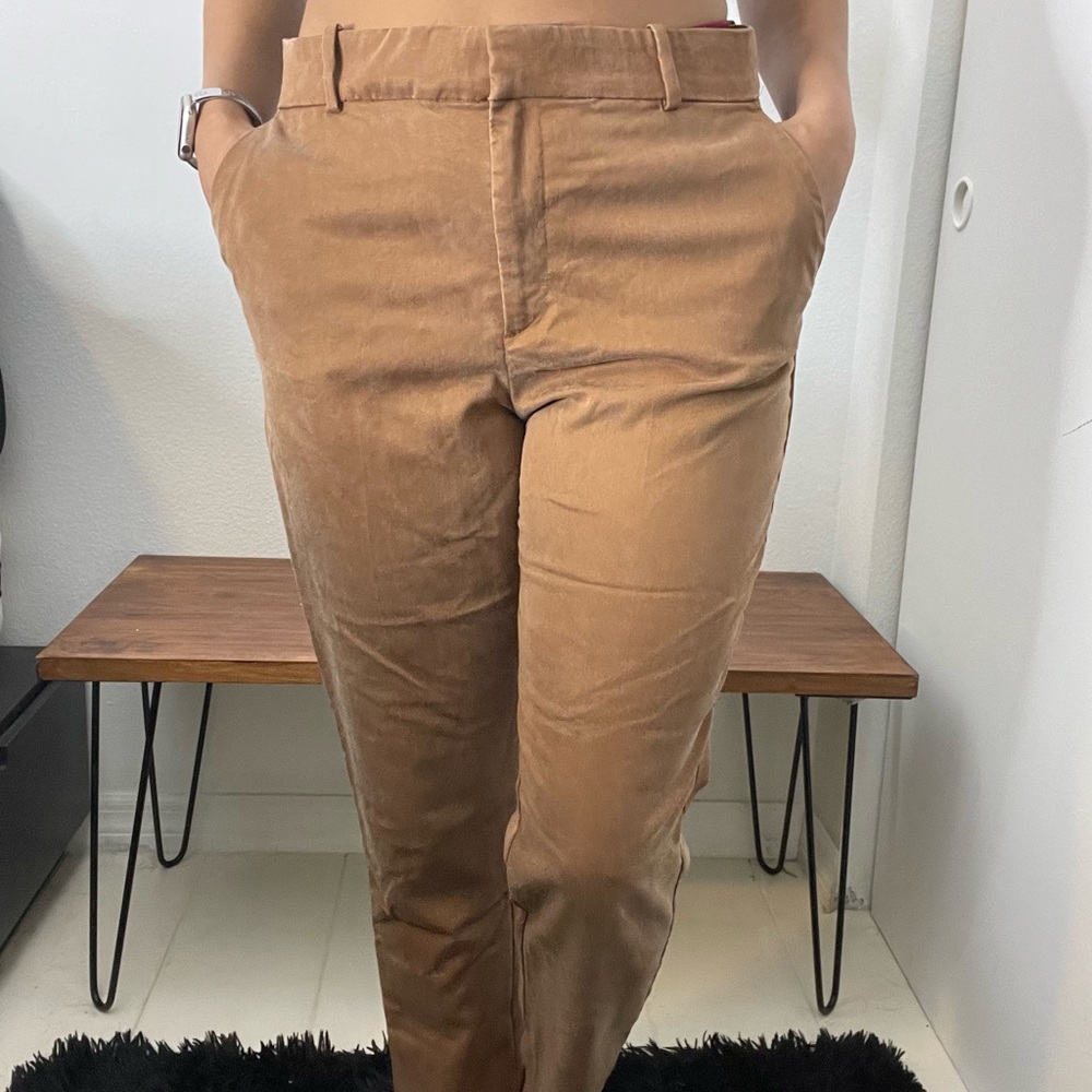 H&M Women's Brown Straight Leg Pants